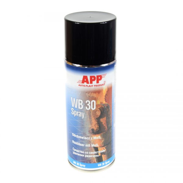  Odrdzewiacz z dwusiarczkiem molibdenu MoS2 APP WB 30 Spray 400 ml