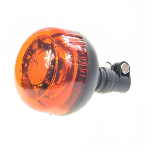 163873 lampa blyskowa mocowanie na trzpien 2 600x600 - Lampa błyskowa LED obrotowa Sparex 163873