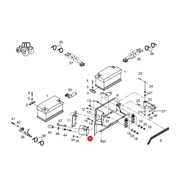 G816900020010 przelacznik akumulatora katalog 600x600 - Przełącznik rozruchu Fendt F816900020030 Oryginał